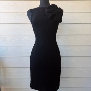 Banana Republic | 100% Wool Sheath Dress | Size 2 | Black
